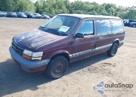 1994 Dodge Grand Caravan Se z USA, uszkodzony, nr VIN 1B4GH44R2RX104451